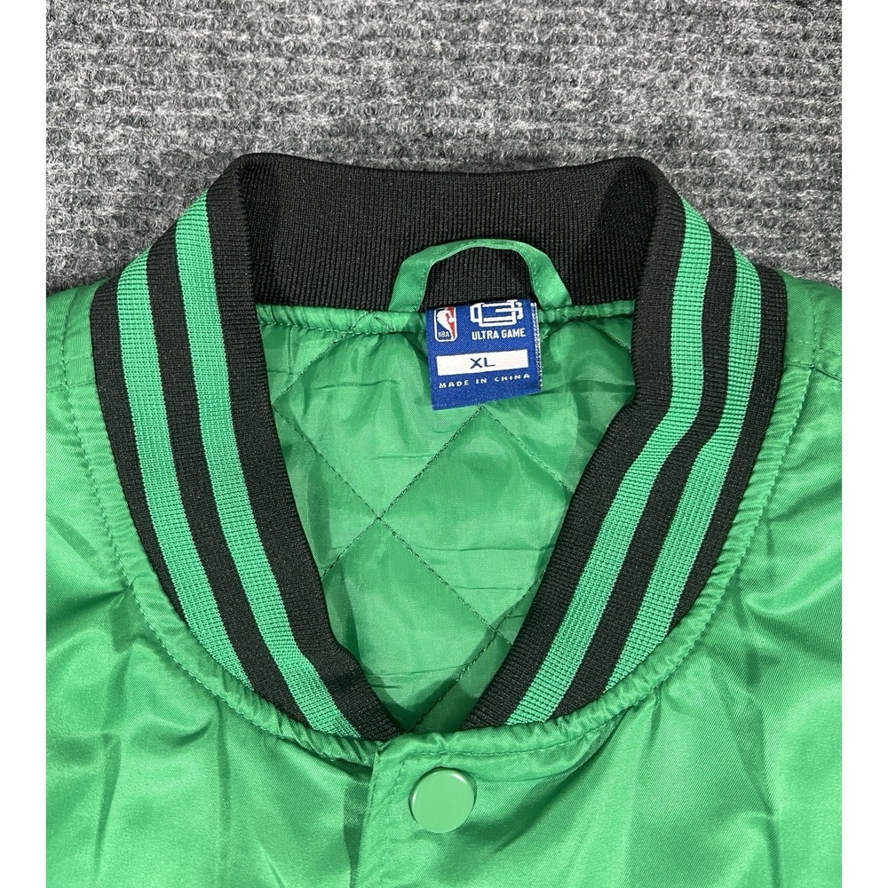 Ultra GAME Boston Celtics NBA Green Black Jacket XL - Picture 4 of 11